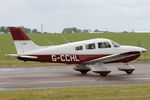 G-CCHL @ EGSH - Leaving wet Norwich. - by keithnewsome