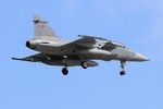 9820 @ LFRJ - Saab JAS-39D Gripen, On final rwy 08, Landivisiau Naval Air Base (LFRJ) Tiger Meet 2017 - by Yves-Q