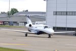 D-ICBA @ EGSH - Arrived at Norwich from Amsterdam. - by keithnewsome