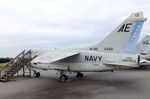 154345 - LTV A-7A Corsair II at the Hickory Aviation Museum, Hickory NC - by Ingo Warnecke