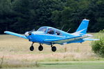 G-GYAT @ X3CX - Landing at Northrepps. - by Graham Reeve