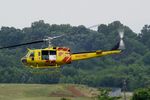 N421NC @ KHKY - Bell UH-1H Iroquois of the North Carolina Forest Service at the Hickory regional airport - by Ingo Warnecke