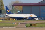 G-JMCJ @ EGSH - Seen parked on the KLM Engineering ramp at NWI - by AirbusA320
