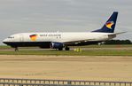 G-JMCJ @ EGSH - On Stand 7 after arrival from Toulouse (TLS) for maintenance.