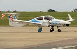 G-FFMV @ EGSH - Departing the SaxonAir apron after refuel.