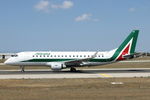 EI-RDB @ LMML - Embraer EMB175LR EI-RDB Alitalia - by Raymond Zammit