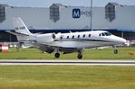 OK-HAR @ LKPR - Landing of Aero Partner Ce560XL - by FerryPNL