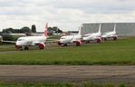 G-FBEK @ EGSH - Stored North Side awaiting delivery (destined as OY-GDD), alongside G-FBEG, G-FBEF and G-FBEI.