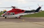 PH-EUK @ EGSH - Taxiing away for SaxonAir on departure to a North Sea gas platform. - by Michael Pearce