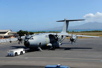 F-RBAC @ DZA - Airbus A 400 M first time at Dzaoudzi international airport - by Denis Herrmann