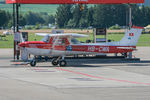HB-CWA @ LSZG - Needs refuelling for the flight back home. - by sparrow9