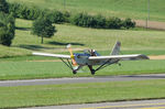 HB-YLQ @ LSPL - A short take-off-run at Bleienbach airfield.