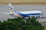 D-ACLG @ EDDP - CargoLogic Germany B734F sitting idle at LEJ - by FerryPNL