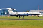 OK-JMD @ LKPR - ABS Jets G550 landing in PRG - by FerryPNL