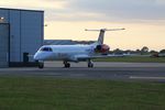 G-SAJG @ EGSH - Parked on the Saxon ramp at Norwich - by AirbusA320