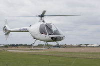 G-IPCE - Whilst cycling past Ellough aerodrome near Beccles, Suffolk, I heard the helicopter revving up so I stopped and took a shot. - by Old Boy Mel
