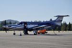 N915NX @ TRK - Truckee Airport California 2020.