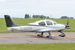 G-GCVV @ EGSH - Leaving Norwich. - by keithnewsome