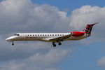 G-SAJG @ EGSH - Landing at Norwich. - by Graham Reeve