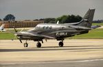 F-GPLK @ EGSH - Parked at SaxonAir after arrival from Cambridge (CBG). - by Michael Pearce