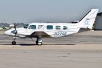 N22GE @ KBOI - Taxiing off north GA ramp.