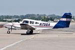 N756A @ KBOI - Taxiing off north GA ramp.