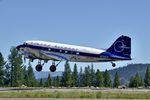 N25641 @ KTRK - Part of the D-day Squadron Truckee Tahoe flyover July 4th 2020. - by Clayton Eddy