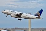 N845UA @ KBOI - Climb out from 10L. - by Gerald Howard