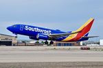N752SW @ KBOI - Take off on 10L.