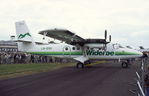 LN-BNH @ EGLF - Wideroe - by Jan Buisman