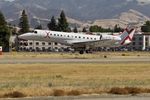 N260JX @ KCCR - N260JX EMBRAER EMB-135LR on landing at KCCR 9/24/2019