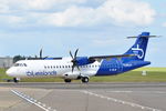 G-ISLM @ EGSH - Towed from spray shop with later colour scheme.