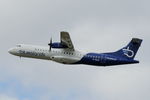 G-ISLM @ EGSH - Leaving Norwich for Jersey following paintwork.