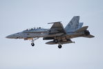 164735 @ KLSV - 164735 WK-08 McDonnell Douglas F/A-18D Hornet, c/n: 1189/D112 @ KLSV - by JAWS