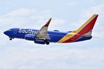 N413WN @ KBOI - Climb out from 10L.