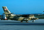 OK-NZE @ LMML - LET-410 Turbolet OK-NZE Libyan Air Force - by Raymond Zammit