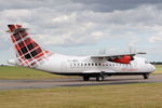 G-LMRC @ EGSH - Arriving at Norwich from Aberdeen.
