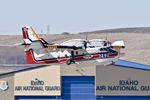 N386AC @ KBOI - Take off from 28L. - by Gerald Howard