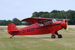 G-AEOF @ X3CX - Departing from Northrepps.
