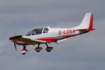 G-LDSA @ EGSH - Landing at Norwich. - by Graham Reeve