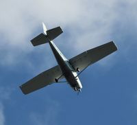 N854GW - Albany NY, over head - by me