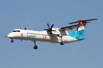 LX-LQI @ LMML - Bombardier DHC-8 LX-LQI Luxair - by Raymond Zammit