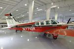 N7710R @ KTHA - Beechcraft 36 Bonanza at the Beechcraft Heritage Museum, Tullahoma TN