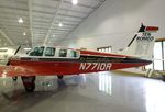 N7710R @ KTHA - Beechcraft 36 Bonanza at the Beechcraft Heritage Museum, Tullahoma TN