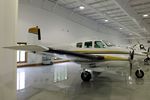 N14VU @ KTHA - Beechcraft D50E Twin Bonanza at the Beechcraft Heritage Museum, Tullahoma TN - by Ingo Warnecke