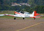 G-ATVF @ EGWN - De Havilland DHC-1 Chipmunk 22 at RAF Halton. Ex RAF serial number WD327 - by moxy