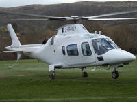 2-GIGI @ EGBC - Going to parking at the Cheltenham helipad for the Gold Cup. - by James Lloyds