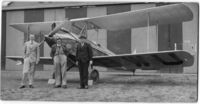 G-EBWU - This photograph is owned by my family of Avro Avian G-EBWU the owner was my Grandfather F.W. Humphrey he is in the centre of the picture. Taken at Gravesend, London East Airport in 1933 shortly after he purchased the aircraft, second hand. - by Unknow commercial photographer