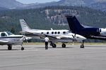 N396AF @ KTRK - Truckee airport California 2020.