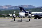 N396AF @ TRK - Truckee airport California 2020.